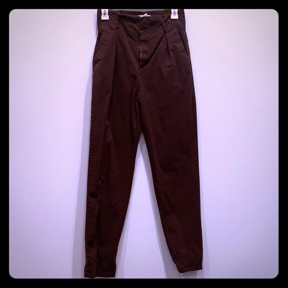 Maroon Pants